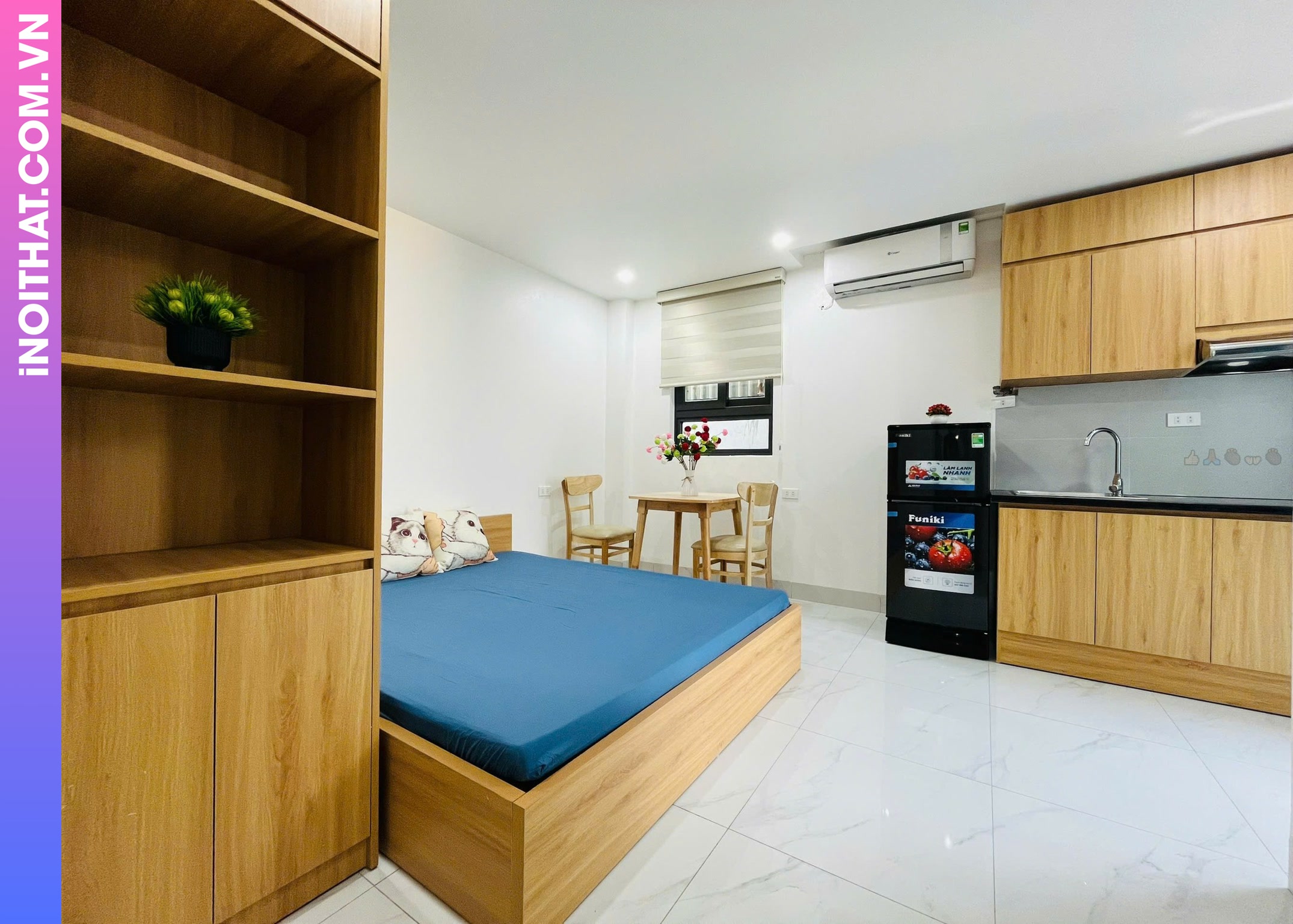 Phòng Trọ Chung Cư Mini đa năng tiện lợi làm ở Phường Kim Liên