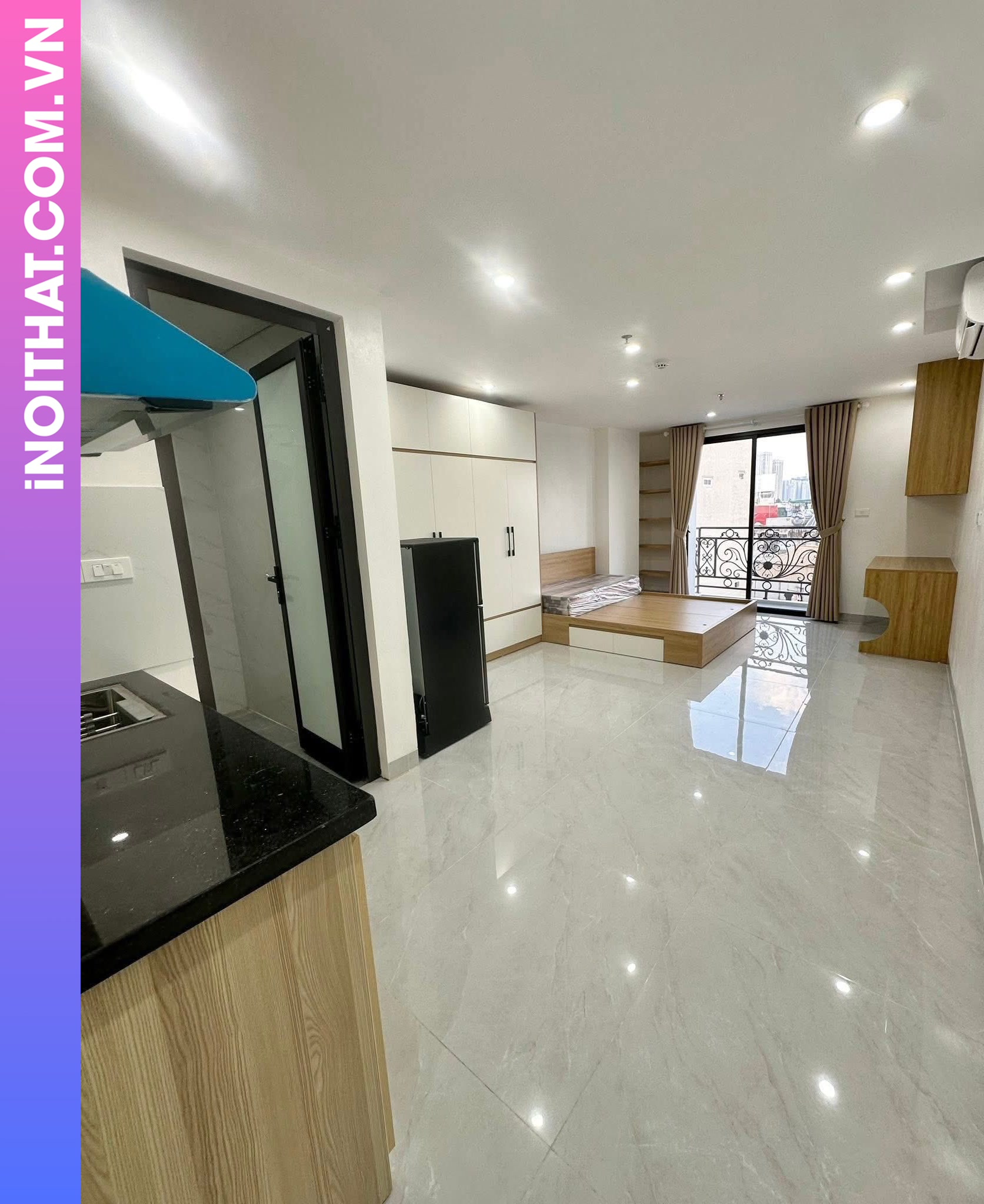 Phòng Trọ Chung Cư Mini mini gọn gàng làm tại Phường Láng