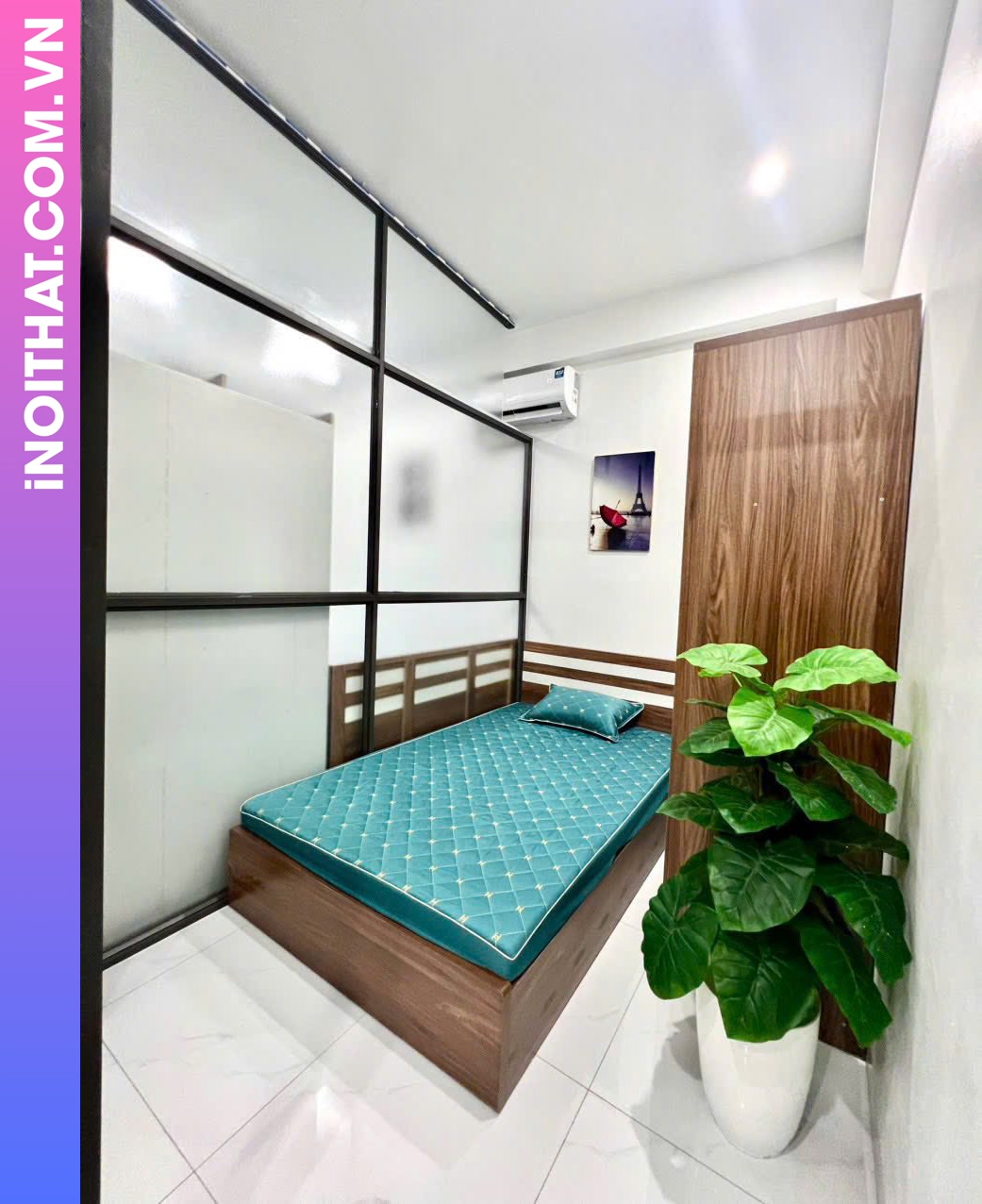 Phòng Trọ Chung Cư Mini kiểu Nhật đơn giản làm ở Phường Ngọc Hà