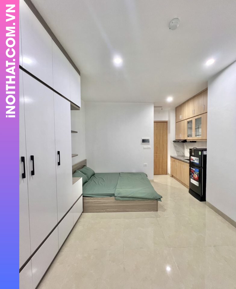 Phòng Trọ Chung Cư Mini phong cách Hàn làm tại Phường Ô Chợ Dừa