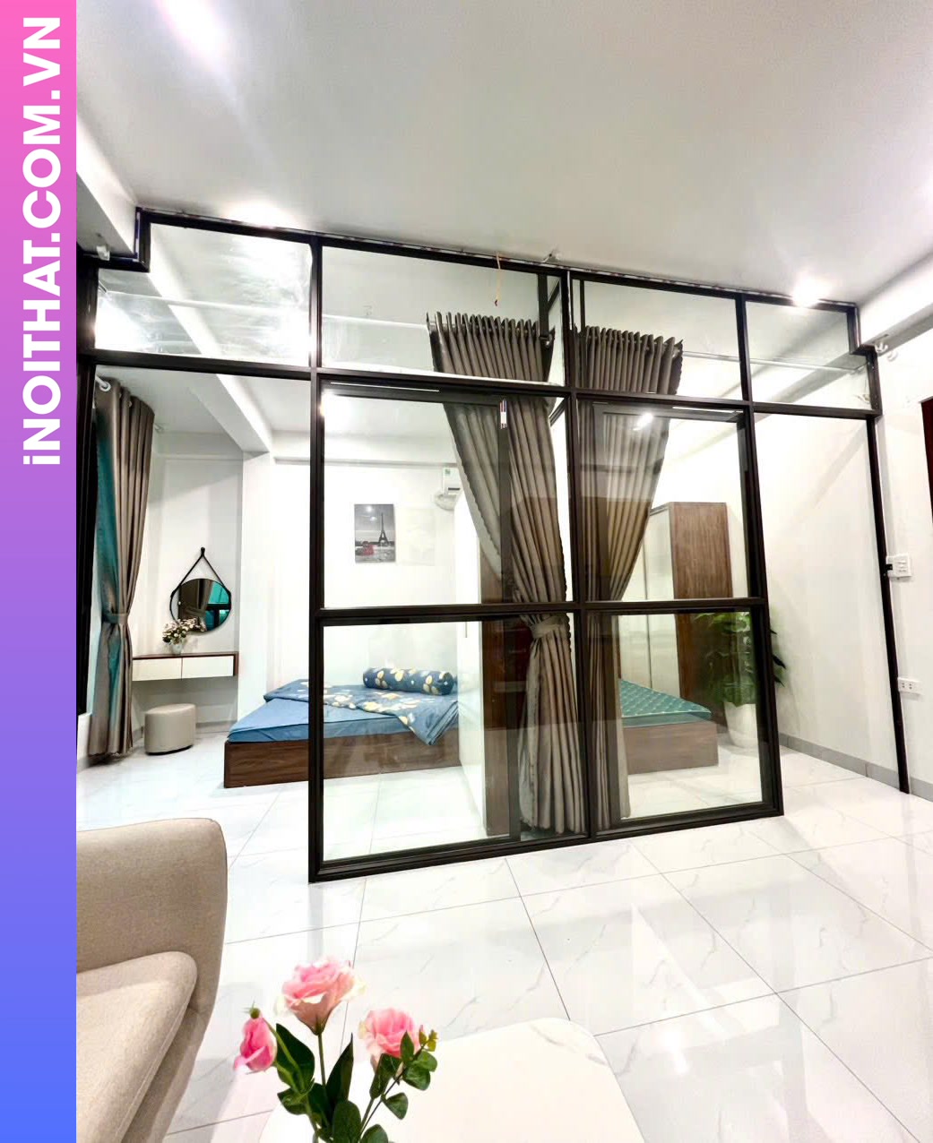 Phòng Trọ Chung Cư Mini kiểu dáng tinh tế làm ở Xã Dân Hòa