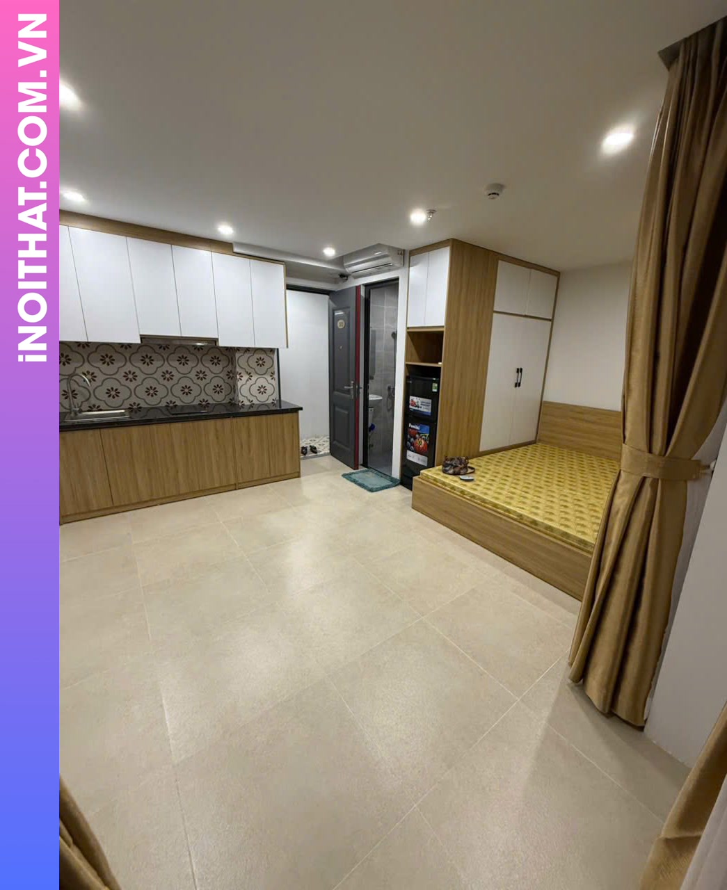 Phòng Trọ Chung Cư Mini phong cách Hàn Quốc làm ở Xã Thiên Lộc Hình ảnh Phòng Trọ Chung Cư Mini phong cách Hàn Quốc làm ở Xã Thiên Lộc - Sản phẩm nội thất Inoithat