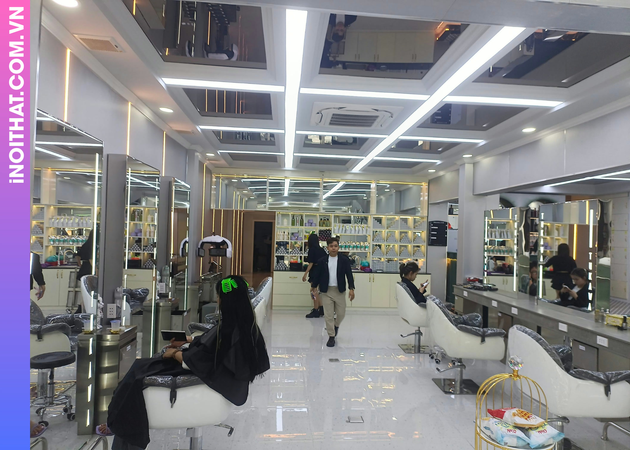 Ốp Tường Trần Nhựa Chống Cháy làm ở Phường Hoàng Liệt