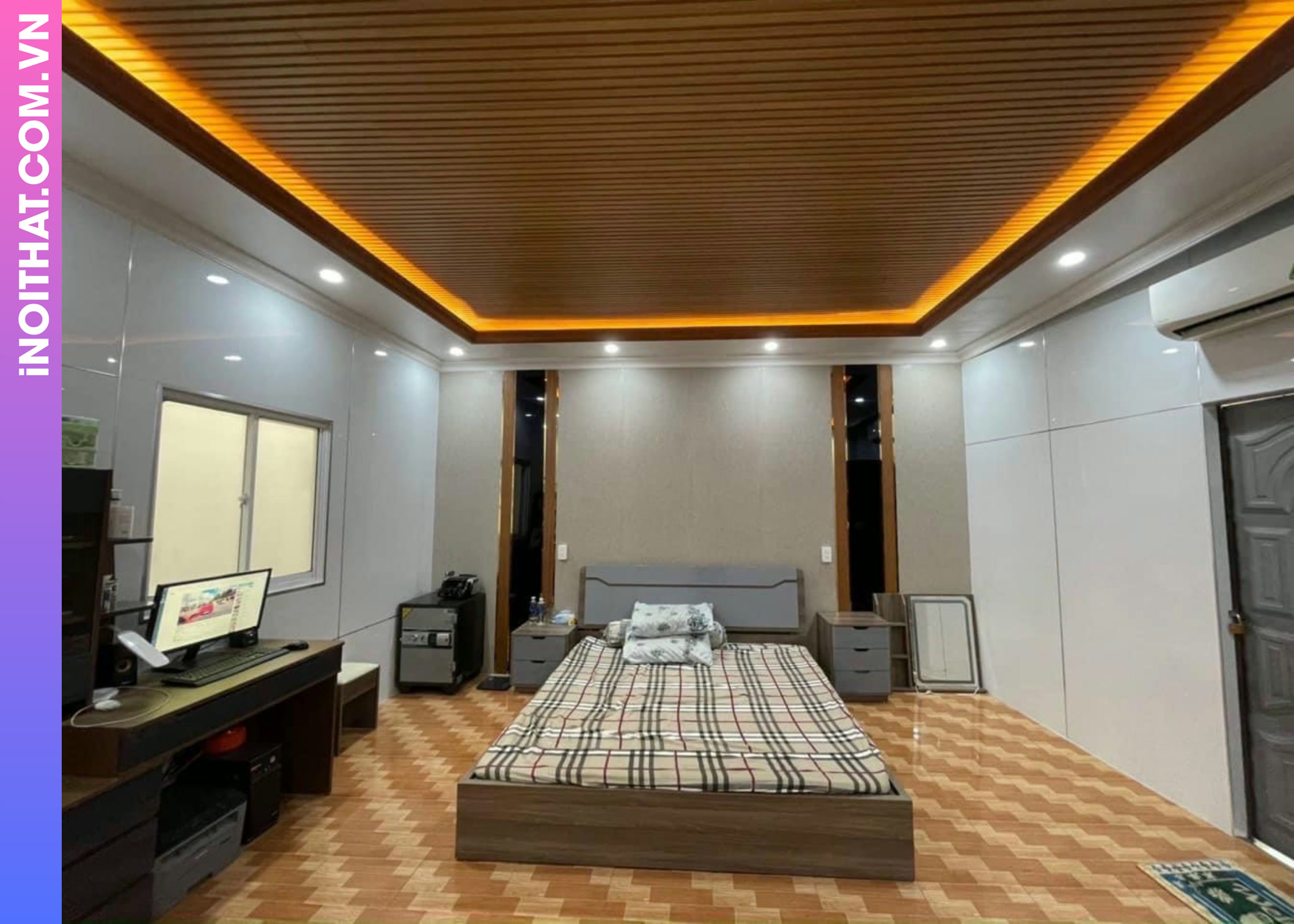 Ốp Tường Trần Nhựa Nội Thất làm ở Phường Kim Liên