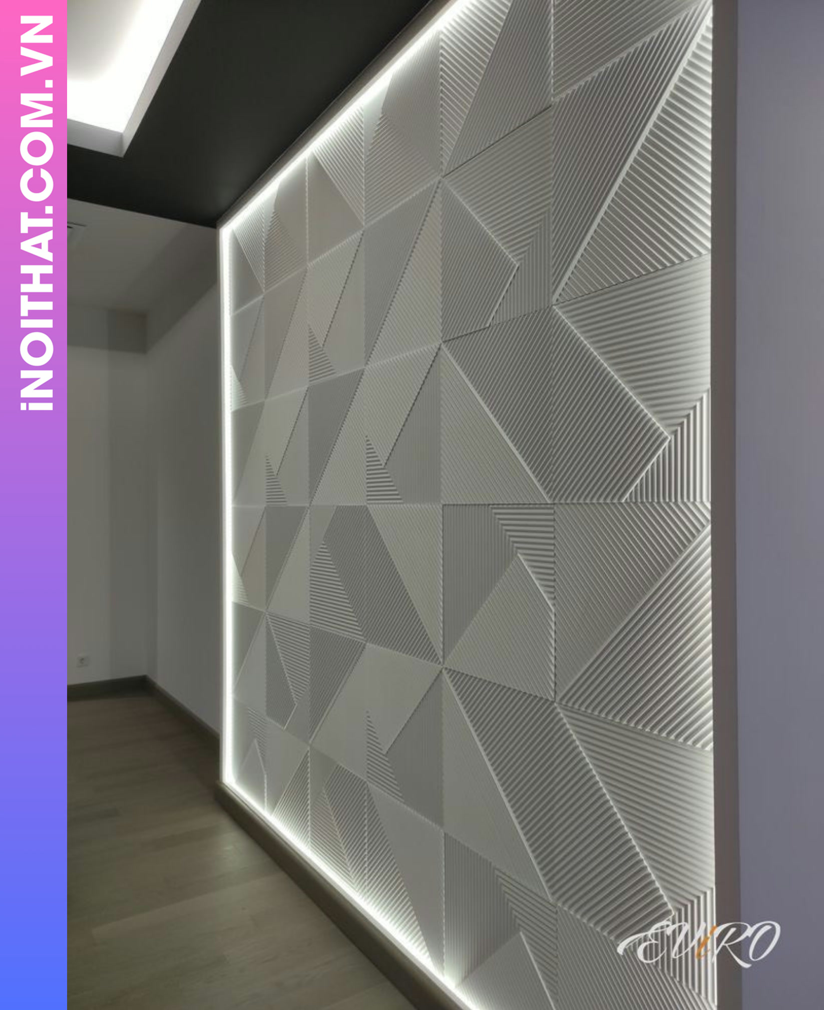 Ốp Tường Trần Nhựa Sóng Cấp tại Phường Long Biên