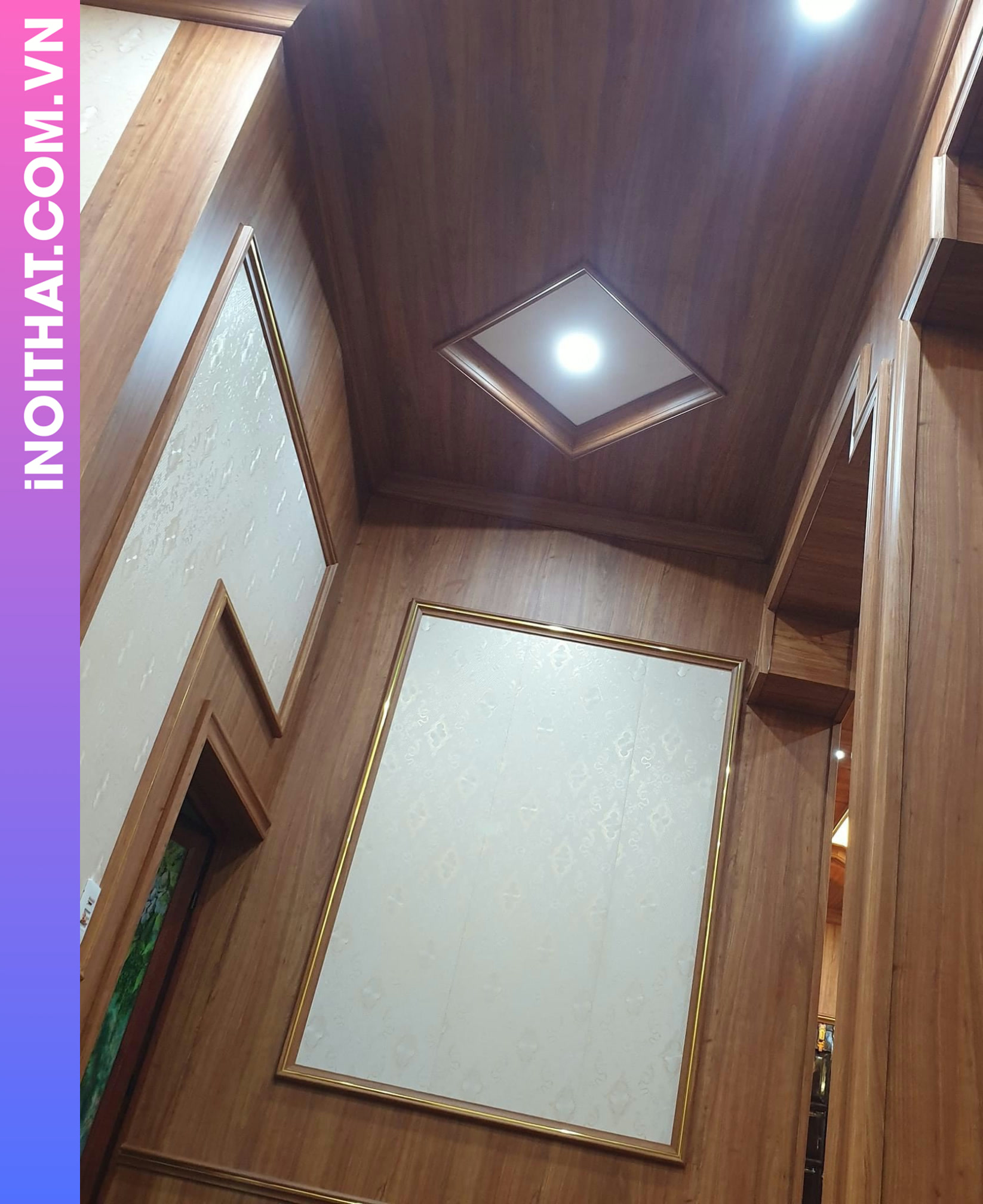 Ốp Tường Trần Nhựa Sóng Đôi ở Phường Nghĩa Đô