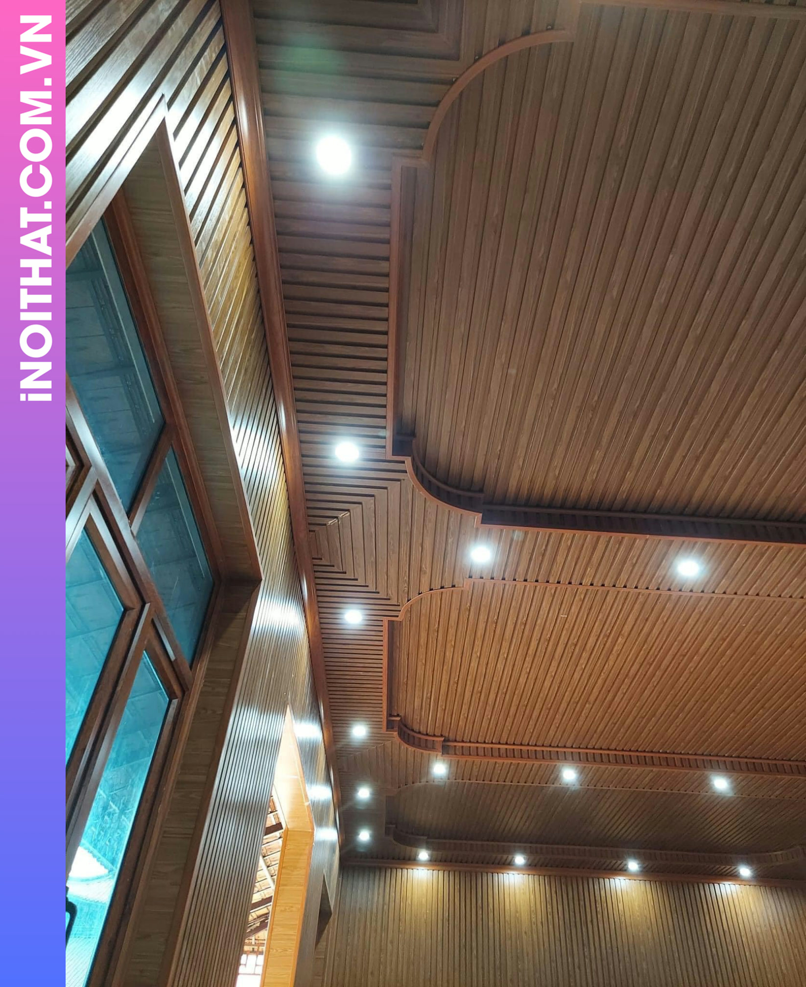 Ốp Tường Trần Nhựa 3D làm ở Phường Ngọc Hà