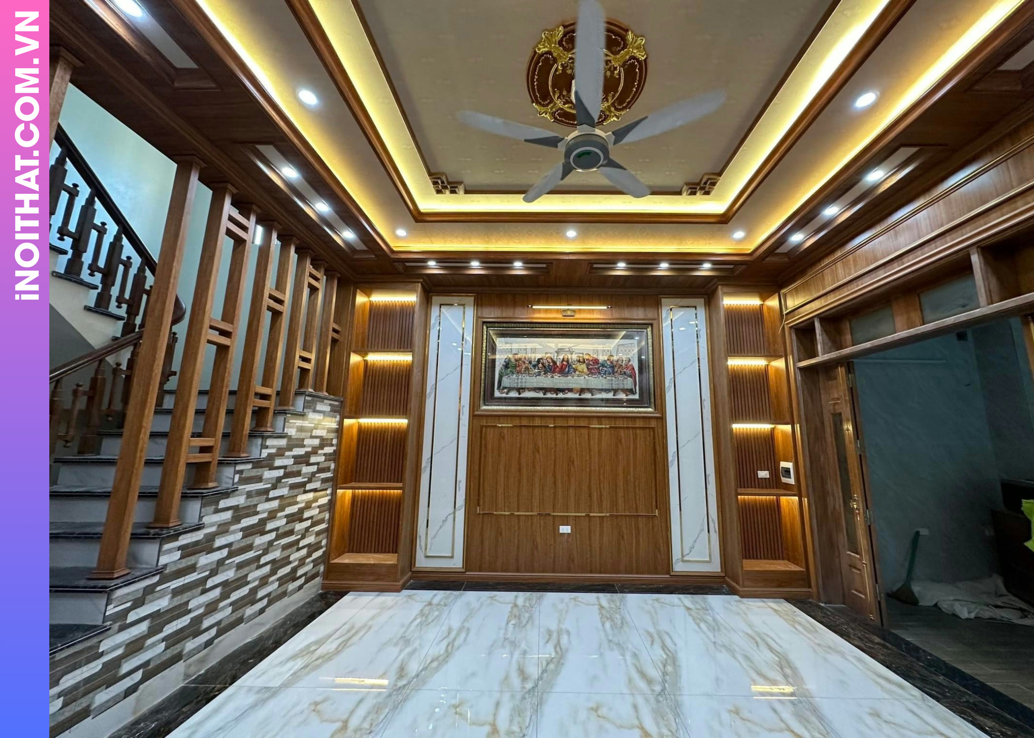 Ốp Tường Trần Nhựa Khổ Rộng tại Phường Phú Lương