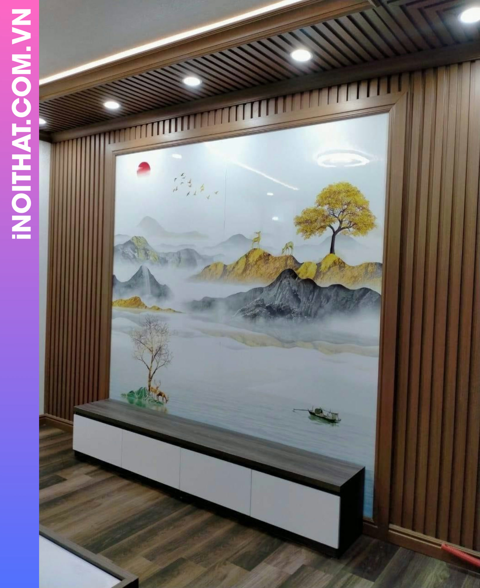 Ốp Tường Trần Nhựa Cấp Trần tại Phường Thượng Cát