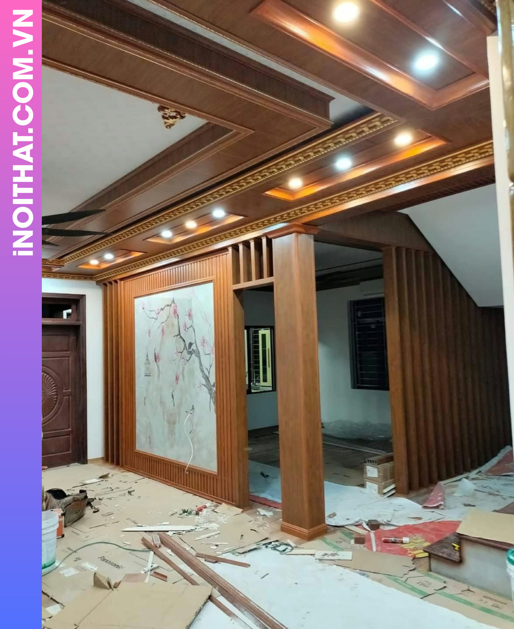 Ốp Tường Trần Nhựa Siêu Bền ở Phường Tùng Thiện