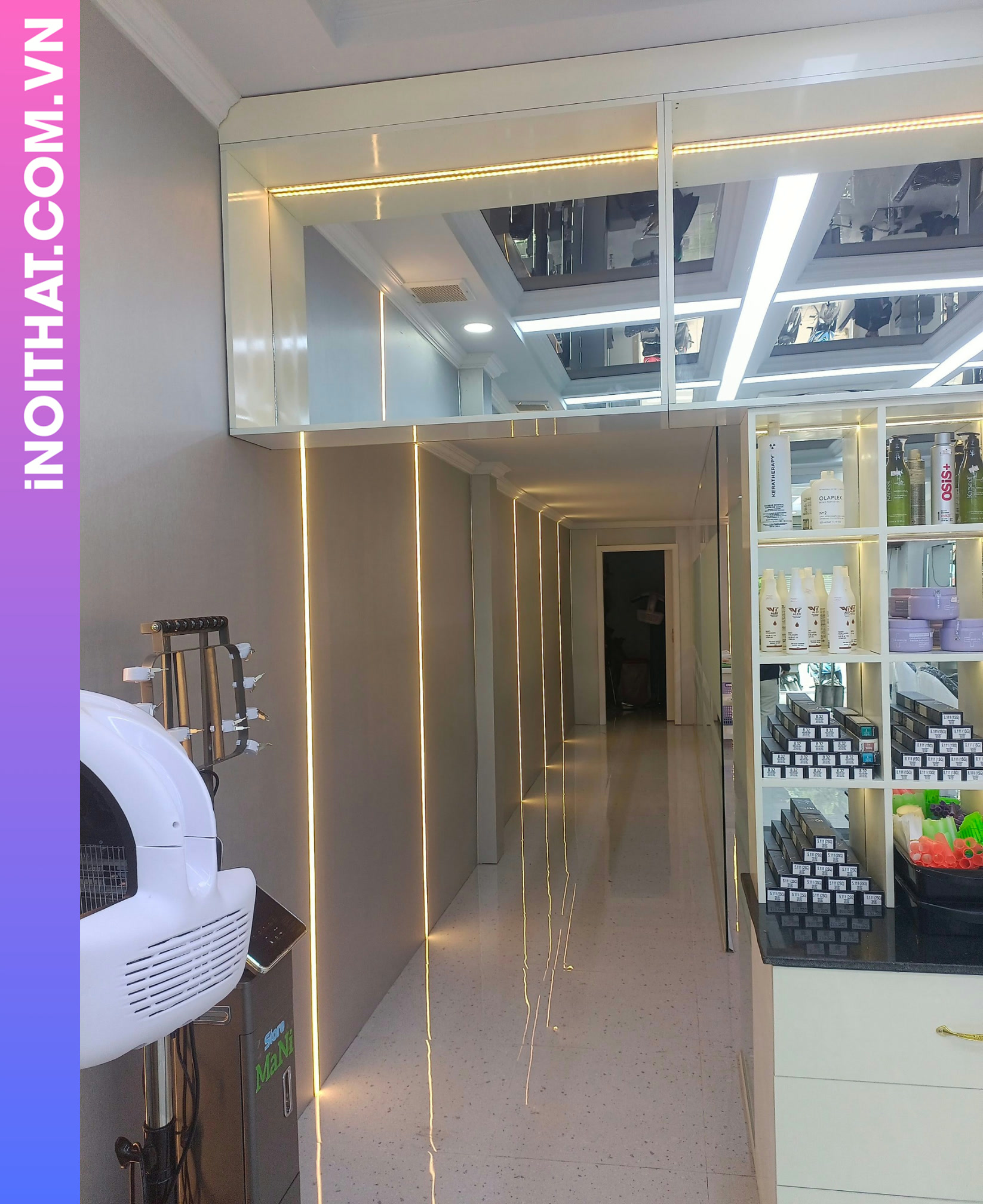 Ốp Tường Trần Nhựa Màu Trắng Ngọc ở Xã Hạ Bằng