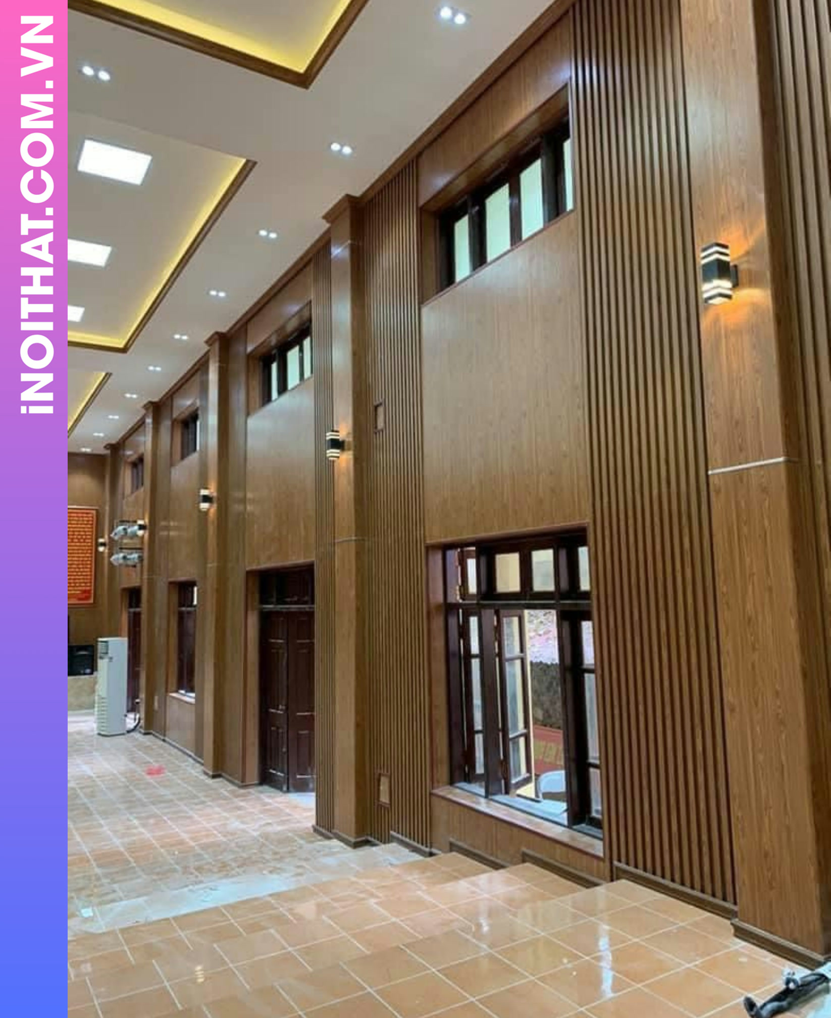 Ốp Tường Trần Nhựa Ít Bám Bẩn tại Xã Sơn Đồng Hình ảnh Ốp Tường Trần Nhựa Ít Bám Bẩn tại Xã Sơn Đồng - Sản phẩm nội thất Inoithat