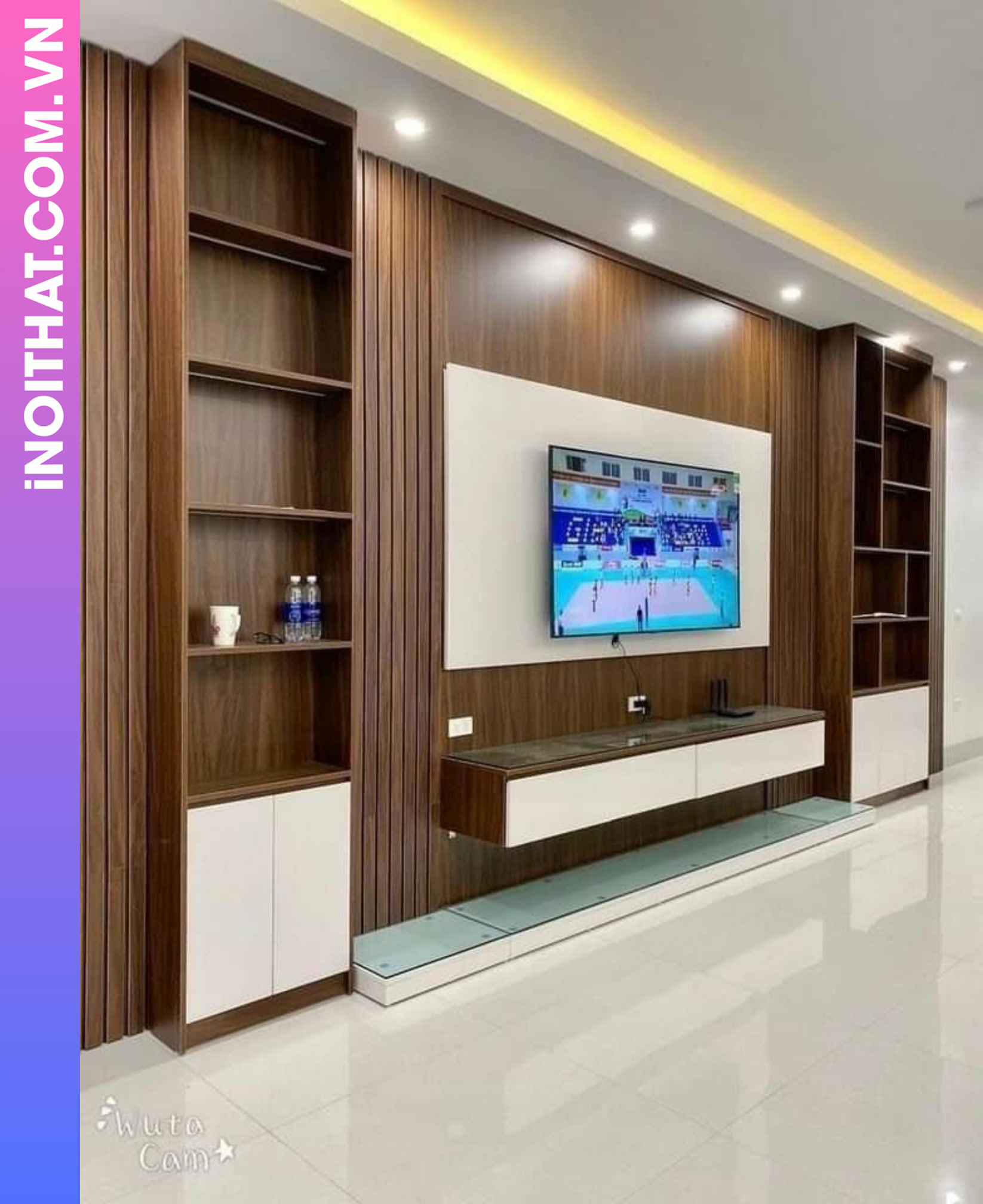 Ốp Tường Trần Nhựa Ổn Định Kết Cấu làm ở Xã Tam Hưng Hình ảnh Ốp Tường Trần Nhựa Ổn Định Kết Cấu làm ở Xã Tam Hưng - Sản phẩm nội thất Inoithat