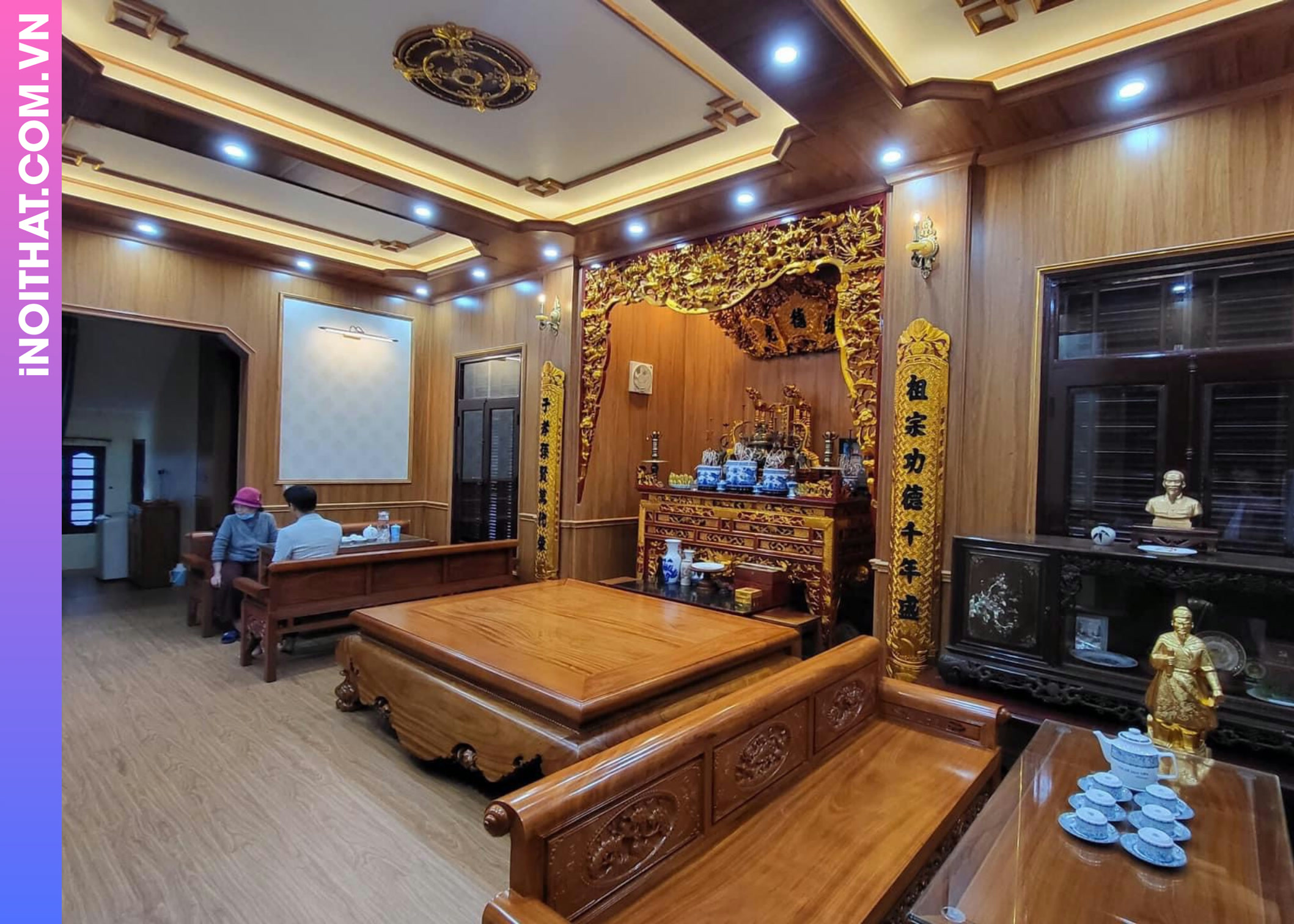 Ốp Tường Trần Nhựa Thẩm Mỹ Nhã Nhặn tại Xã Xuân Mai Hình ảnh Ốp Tường Trần Nhựa Thẩm Mỹ Nhã Nhặn tại Xã Xuân Mai - Sản phẩm nội thất Inoithat