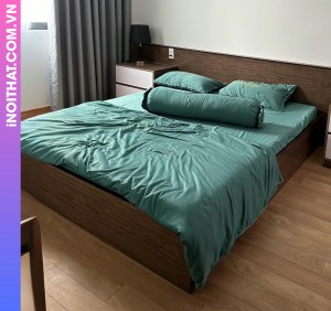 Giường ngủ kiểu dáng tinh tế làm ở Xã Dân Hòa