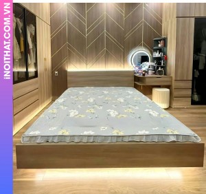 Giường ngủ mẫu đa màu làm tại Xã Ngọc Hồi