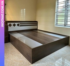 Giường ngủ phong cách hiện đại tối giản khu vực Xã Mê Linh
