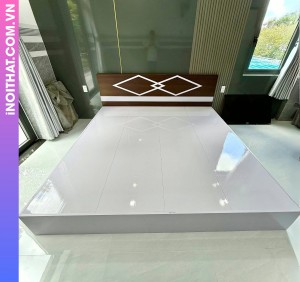 Giường ngủ thiết kế gọn gàng khu vực Xã Chuyên Mỹ