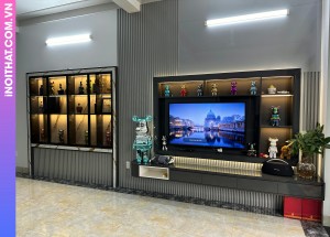 Kệ Tivi cửa mở tiện lợi làm ở Xã Nam Phù