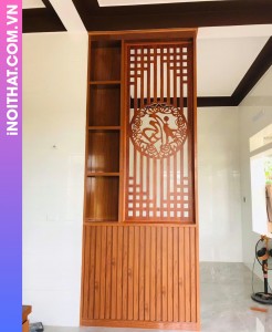 Kệ Tivi gỗ óc chó tự nhiên làm tại Xã Đoài Phương