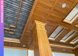 Ốp Tường Trần Nhựa Hiệu Ứng Mờ Nhẹ ở Xã Thanh Trì