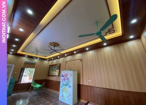 Ốp Tường Trần Nhựa Không Thấm Hơi Nước ở Xã Suối Hai