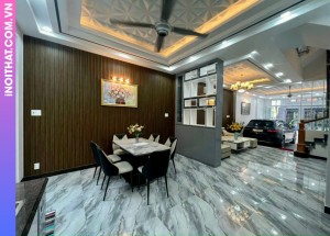 Ốp Tường Trần Nhựa Vân Sắc Sống Động khu vực Xã Trung Giã