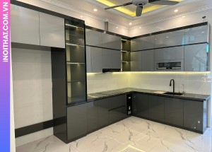 Tủ Bếp mẫu đa chức năng ở Xã Phúc Sơn