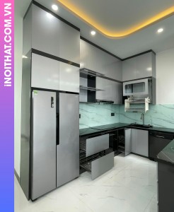 Tủ Bếp mẫu mini tiện lợi ở Xã Hạ Bằng