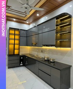 Tủ Bếp mẫu tinh tế làm ở Xã Thiên Lộc