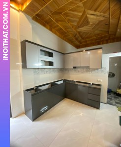 Tủ Bếp ngăn chia linh hoạt làm tại Xã Liên Minh