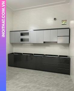 Tủ Bếp phong cách Châu Âu làm tại Xã Phú Nghĩa