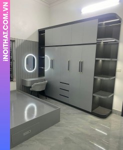 Tủ Quần Áo mẫu đơn giản làm tại Xã Tây Phương