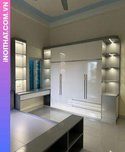 Tủ Quần Áo tích hợp gương làm tại Phường Giảng Võ