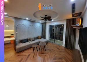 Công trình thi công sàn gỗ cốt đen monster tại Vinhome Cổ loa Đông Anh