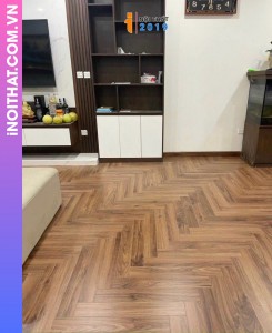 Công trình thi công sàn gỗ cốt đen monster tại Vinhome Cổ loa Đông Anh