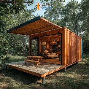 Nhà Container Di Động 20 feet ghép - Nhà Vườn Biệt Thự trang Trại Lớn