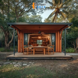 Nhà Container Di Động 20 feet ghép - Phòng Khách Phòng Ngủ