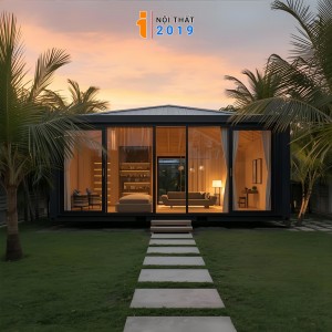 Nhà Container Di Động 20 feet - Phòng Riêng Ngoài Trời cho Biệt Thự Nhà Vườn