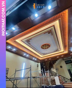 Ốp trần Nano giật cấp tại Mỹ Đình