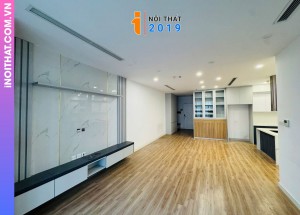 Thi công nội thất phòng khách chung cư tại Hà Nội