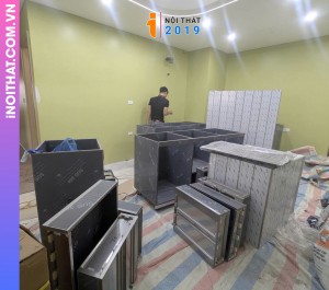Thi Công Thùng Tủ Bếp Sus 304 tại Hà Nội