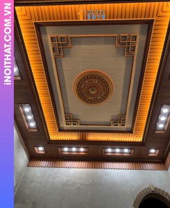 Thi công Trần nano tại Ninh Hiệp gia lâm