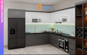 Thiết kế nội thất phòng bếp hiện đại, tiện nghi và sang trọng