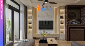 Thiết kế nội thất phòng khách hiện đại