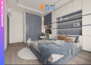 Thiết kế nội thất phòng ngủ tiện hiện đại