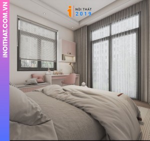 Thiết kế nội thất phòng ngủ tiện hiện đại