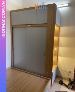 Thiết kế tủ quần áo phòng cưới