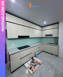 Tủ Bếp nhựa chữ L tại Cần Thơ