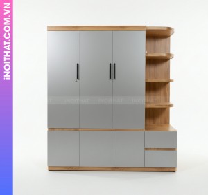 Tủ Đóng Sẵn Lắp Ghép Nhanh Gọn Cho Phòng 2 Vợ Chồng